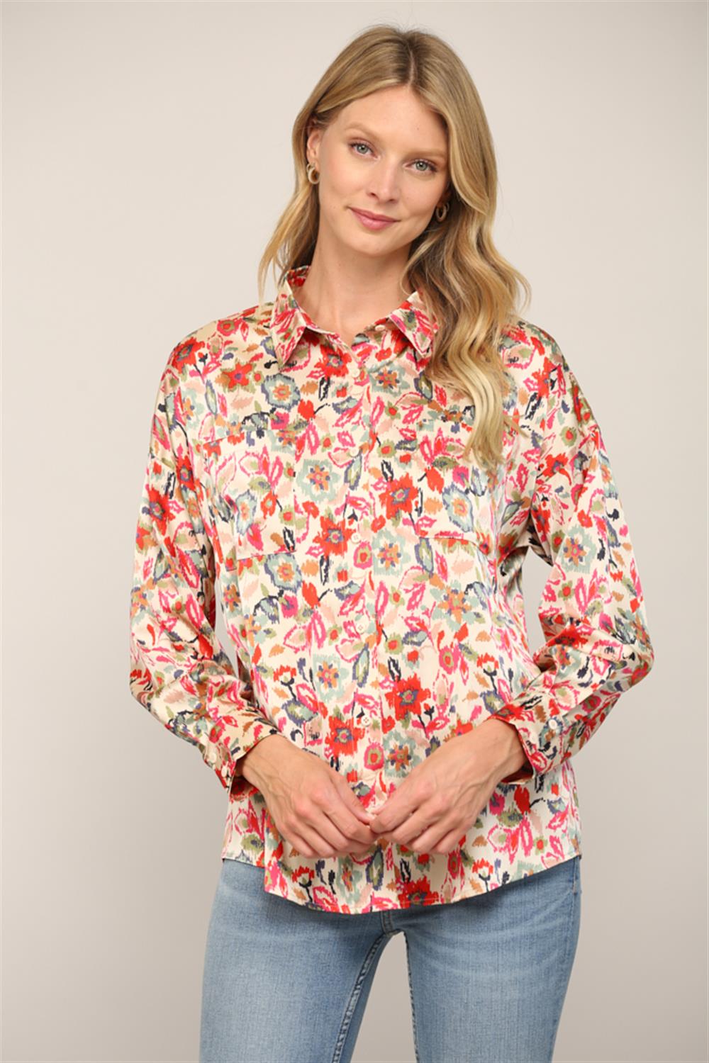 The Florence Kat Button Down