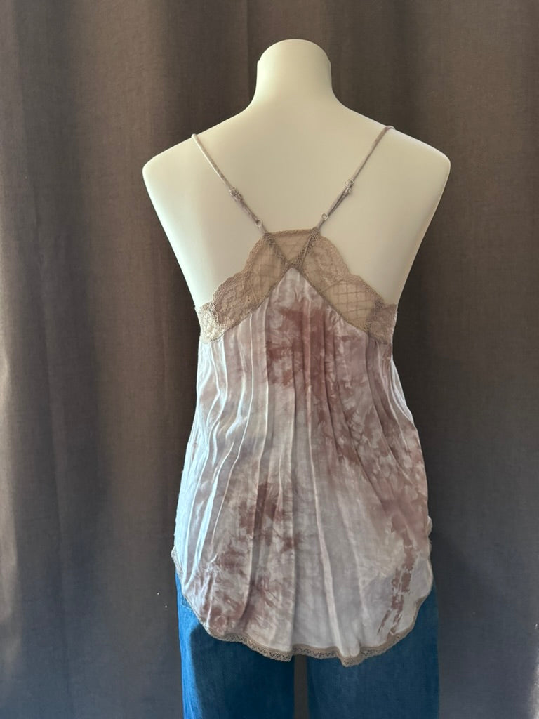 The Diego Lace Top Tie-Dye Tank