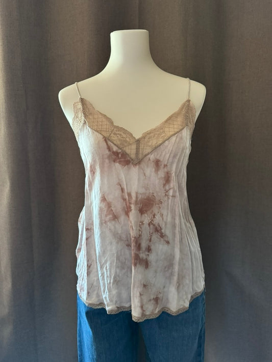 The Diego Lace Top Tie-Dye Tank