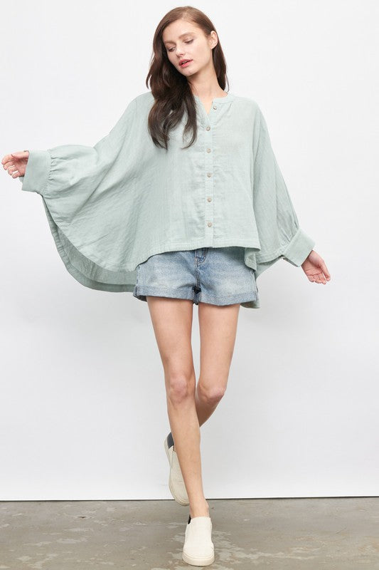 The Rikki Kat Oversized Cotton Top