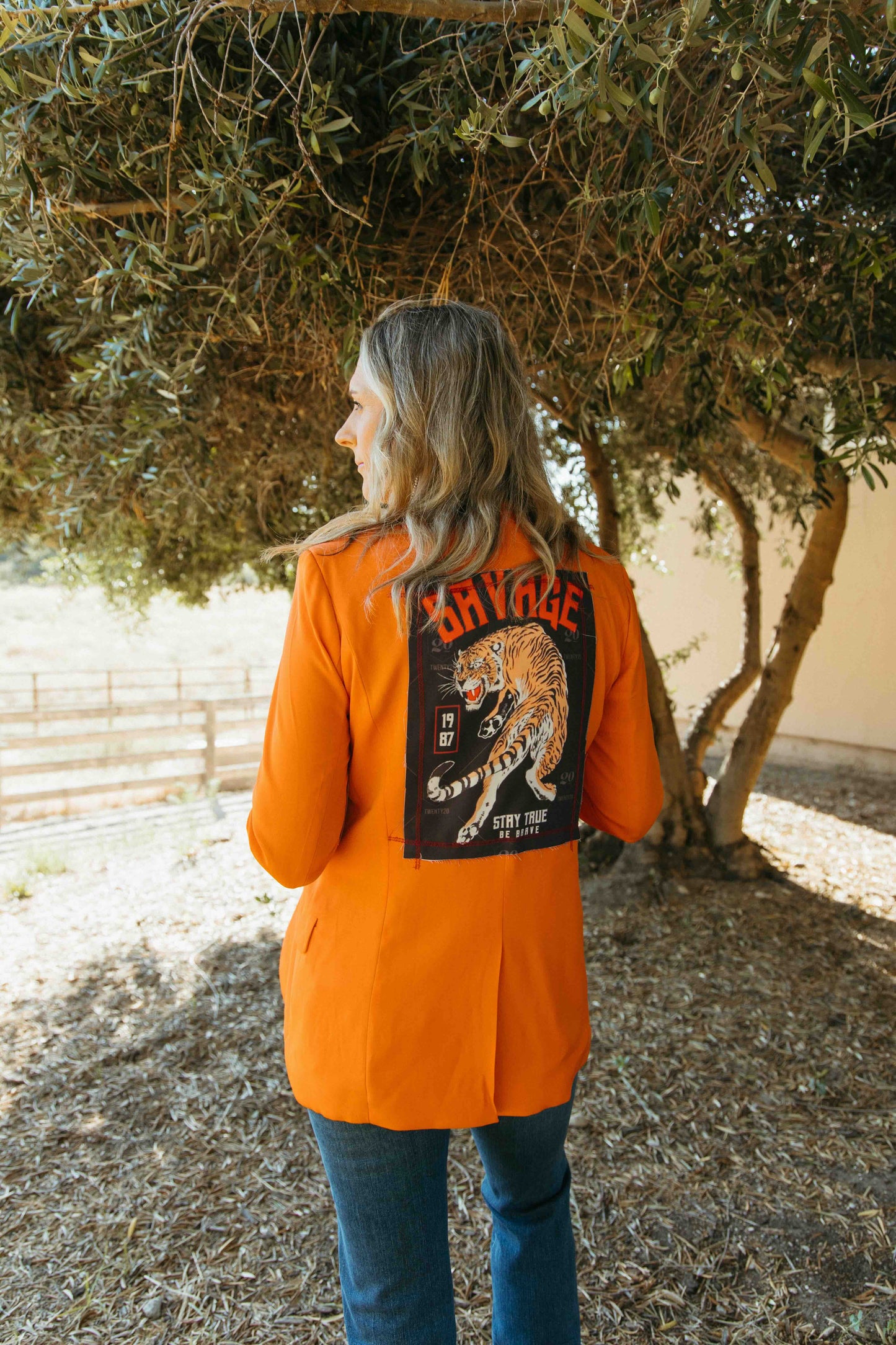 The Clementine Savage Patch Blazer