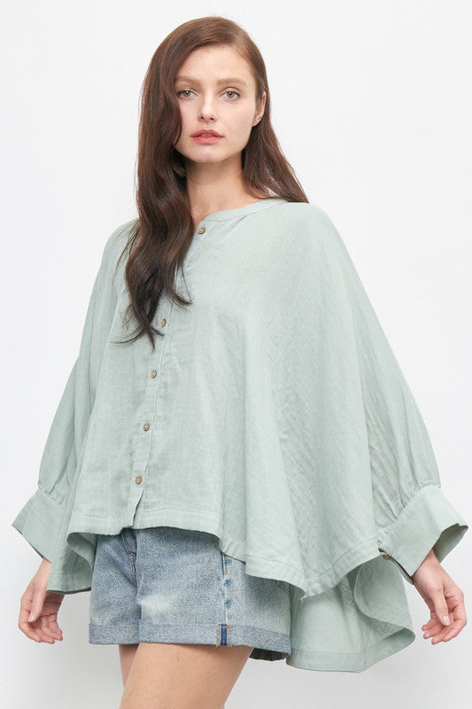 The Rikki Kat Oversized Cotton Top