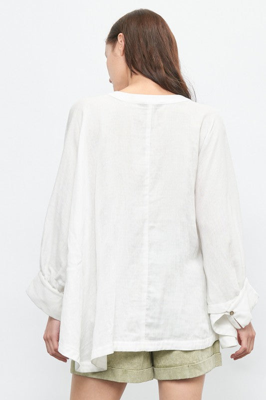 The Rikki Kat Oversized Cotton Top