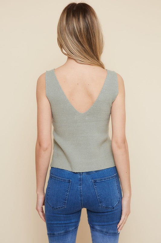 The Tandy Sweater Knit Tank