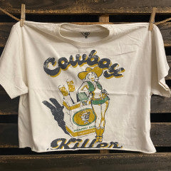 Cowboy Killer Crop Tee