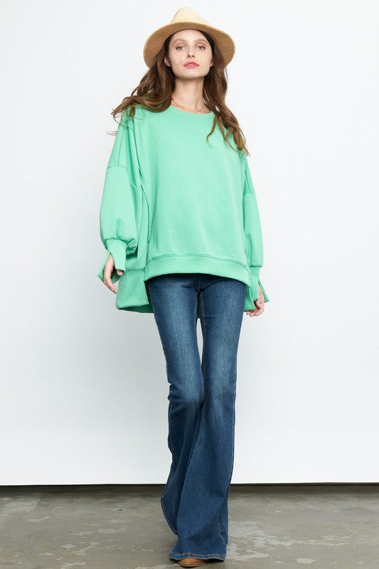 The Jayson Boxy Fit Seam Sweatshirt