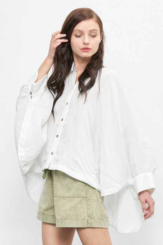 The Rikki Kat Oversized Cotton Top