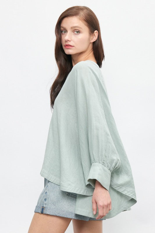 The Rikki Kat Oversized Cotton Top