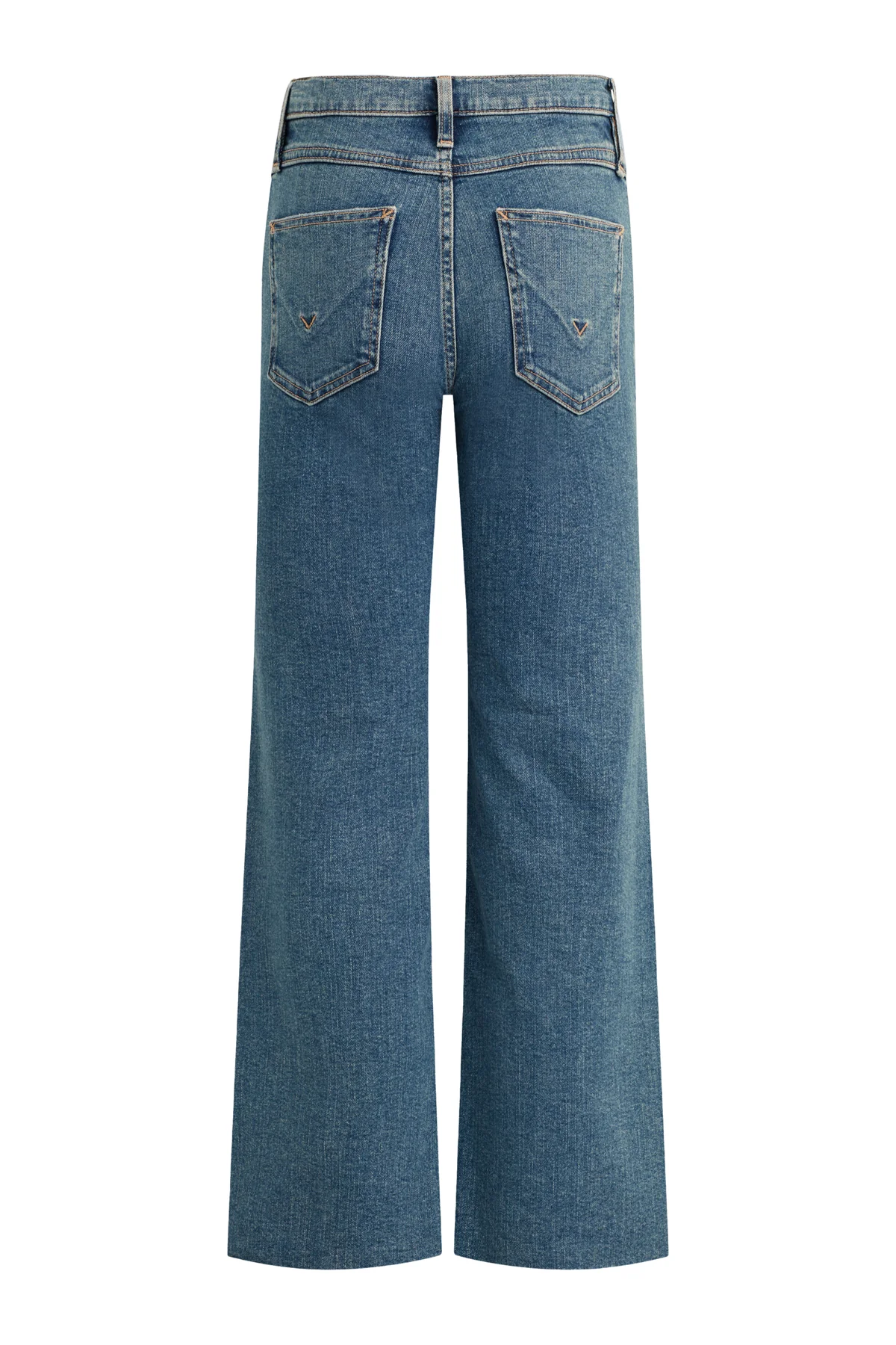 Rosie High-Rise Wide Leg Ankle Jean in Barcelona