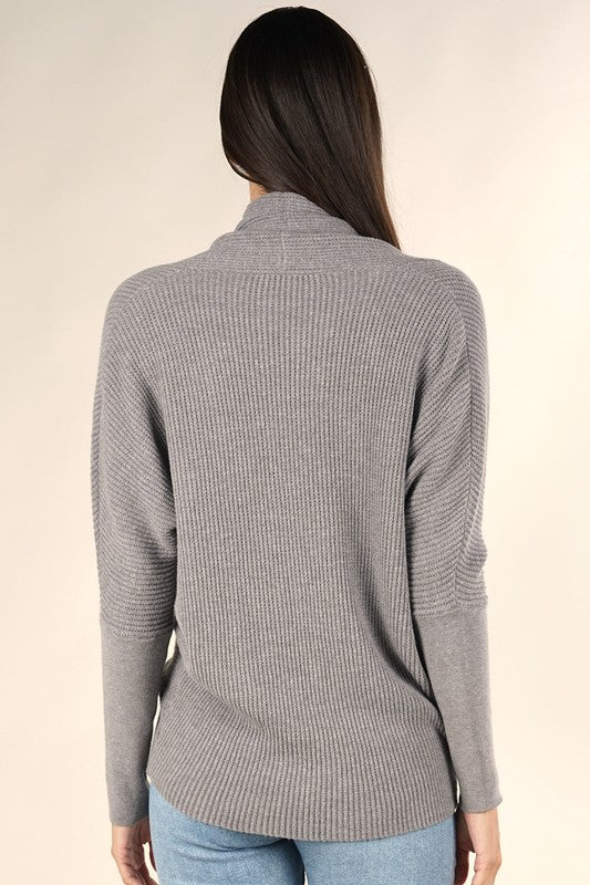 The Whitley V-Neck Waffle Sweater