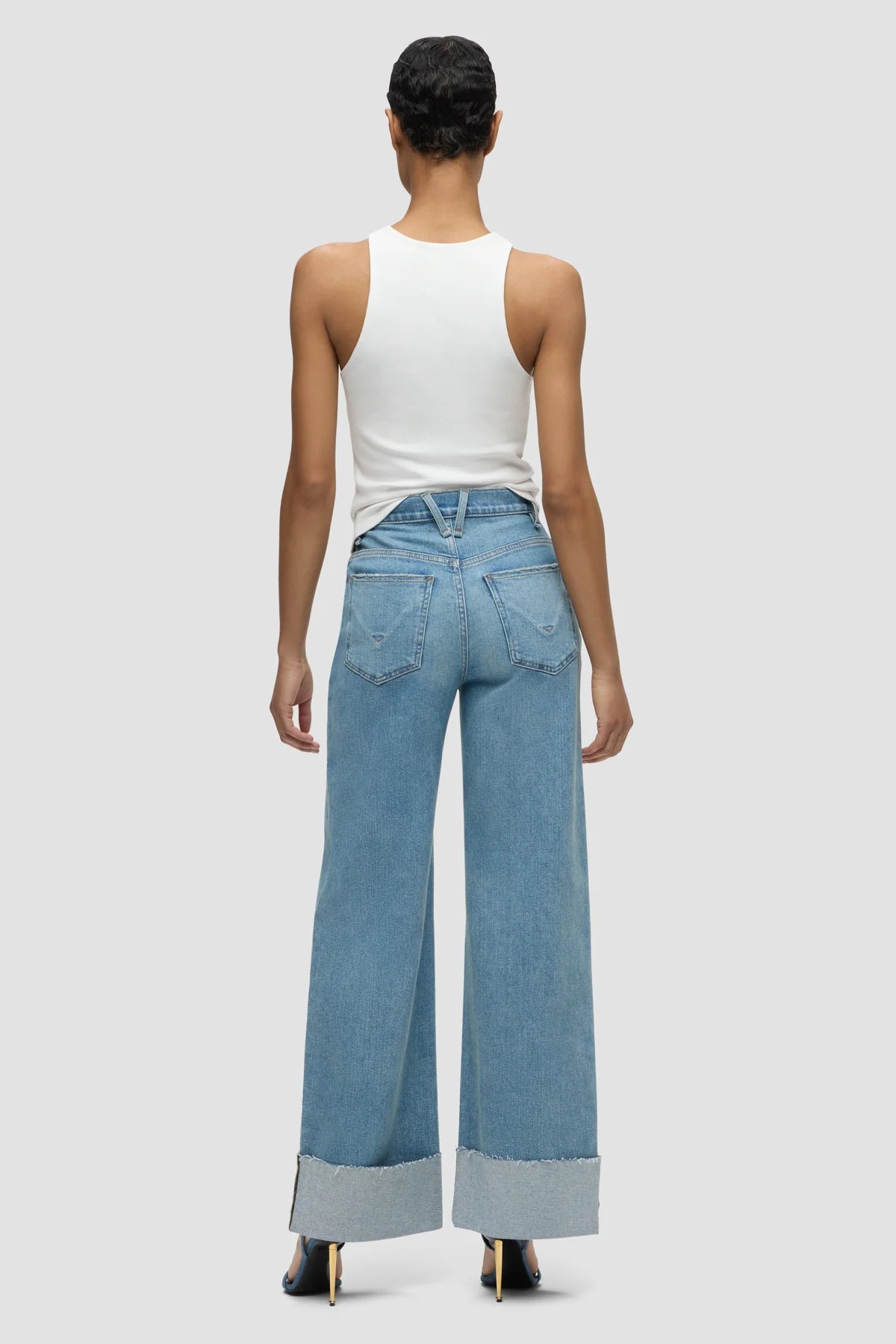 James High-Rise Wide Leg in Oasis