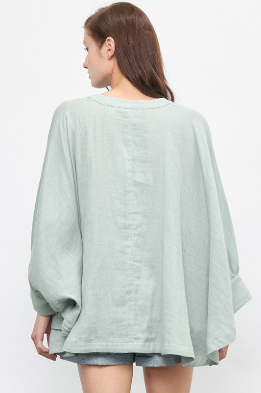 The Rikki Kat Oversized Cotton Top