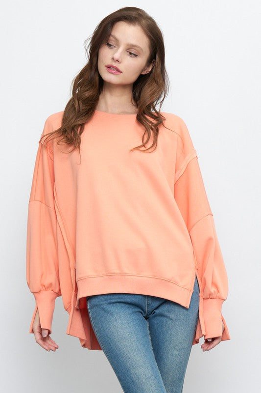 The Jayson Boxy Fit Seam Sweatshirt