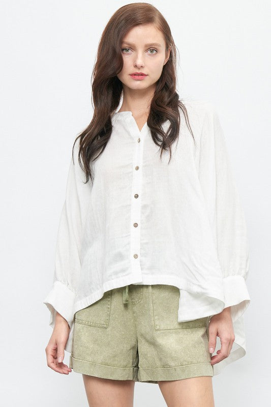 The Rikki Kat Oversized Cotton Top