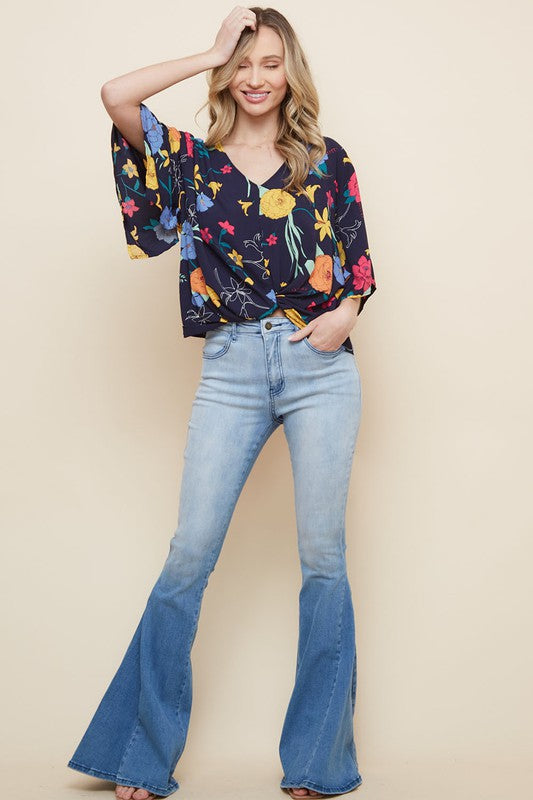 The Lovely Day Floral Top