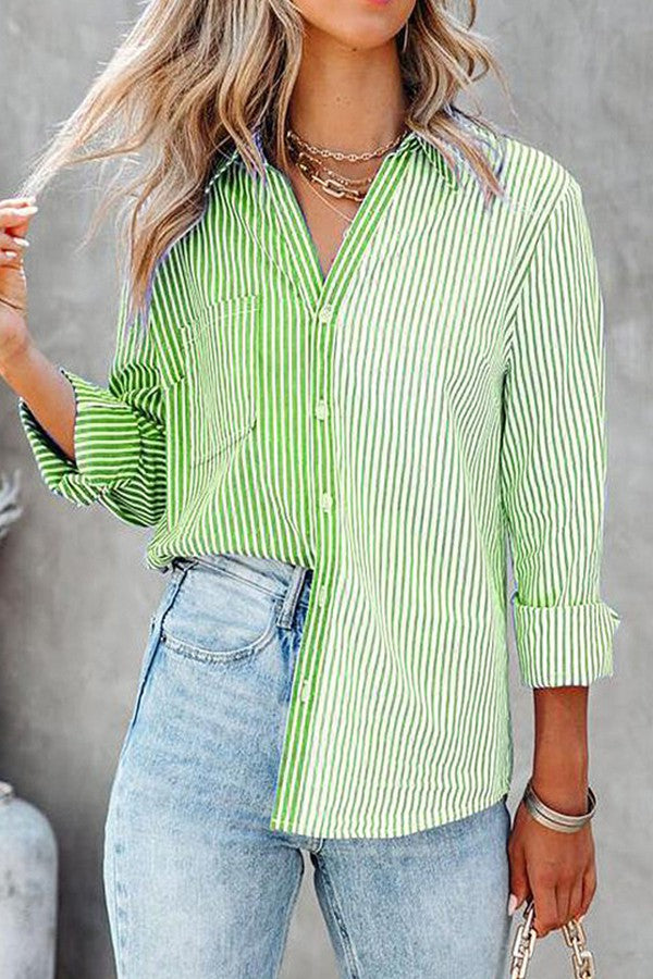 The Preppy Striped Show Shirt